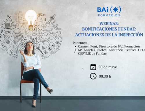 BONIFICACIONES FUNDAE: ACTUACIONES DE LA INSPECCIÓN